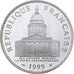 France, 100 Francs, Panthéon, 1999, Paris, Proof, Silver, MS(63), Gadoury:898a