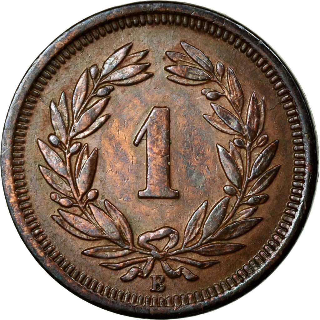 Coin, Switzerland, Rappen, 1903, Bern, AU(55-58), Bronze, KM:3.2