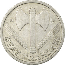 France, 1 Franc, Bazor, 1944, Beaumont-Le-Roger, Aluminum, VF(30-35)