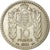 Moneta, Monaco, Louis II, 10 Francs, 1946, Poissy, AU(50-53), Miedź-Nikiel