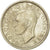 Munten, Groot Bretagne, George VI, 6 Pence, 1938, ZF, Zilver, KM:852