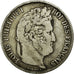 Coin, France, Louis-Philippe, 5 Francs, 1838, Strasbourg, VF(20-25), Silver