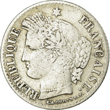 Coin, France, Cérès, 20 Centimes, 1850, Paris, VF(20-25), Silver, KM:758.1