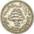 Coin, Lebanon, 10 Piastres, 1961, EF(40-45), Copper-nickel, KM:24