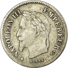 Coin, France, Napoleon III, Napoléon III, 20 Centimes, 1867, Strasbourg