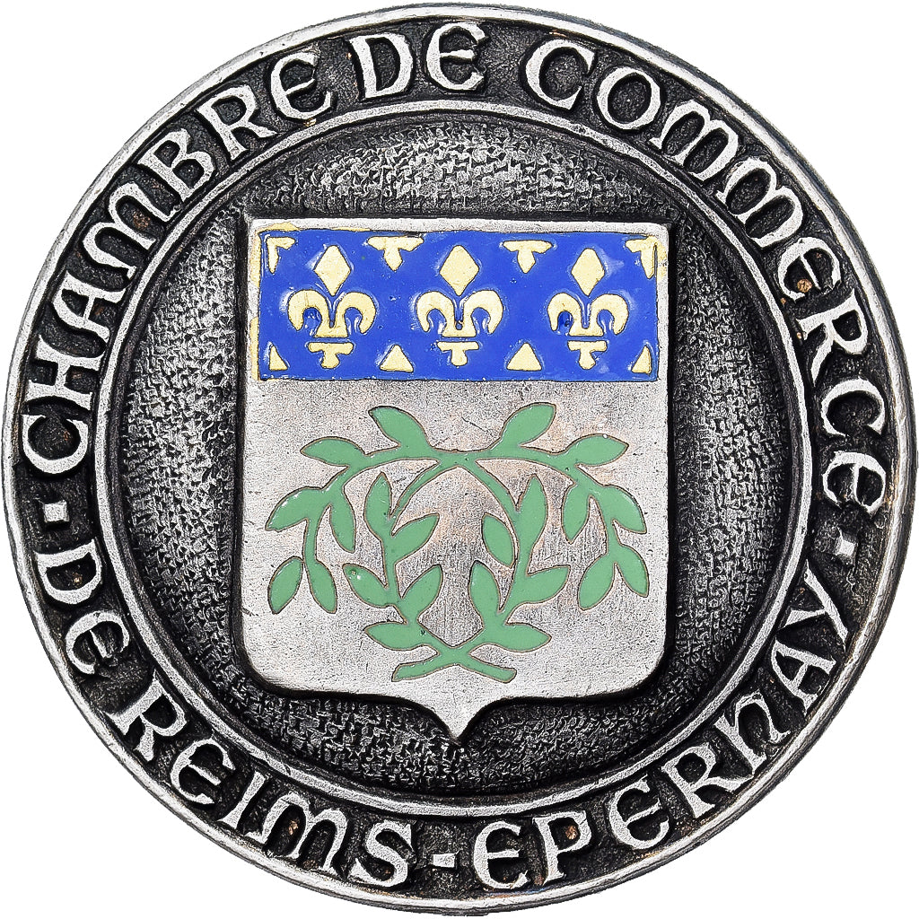 France, Médaille, Broche, Chambre de Commerce de Reims-Epernay, Business &