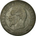 Moneta, Francia, Napoleon III, Napoléon III, 5 Centimes, 1855, Strasbourg, MB