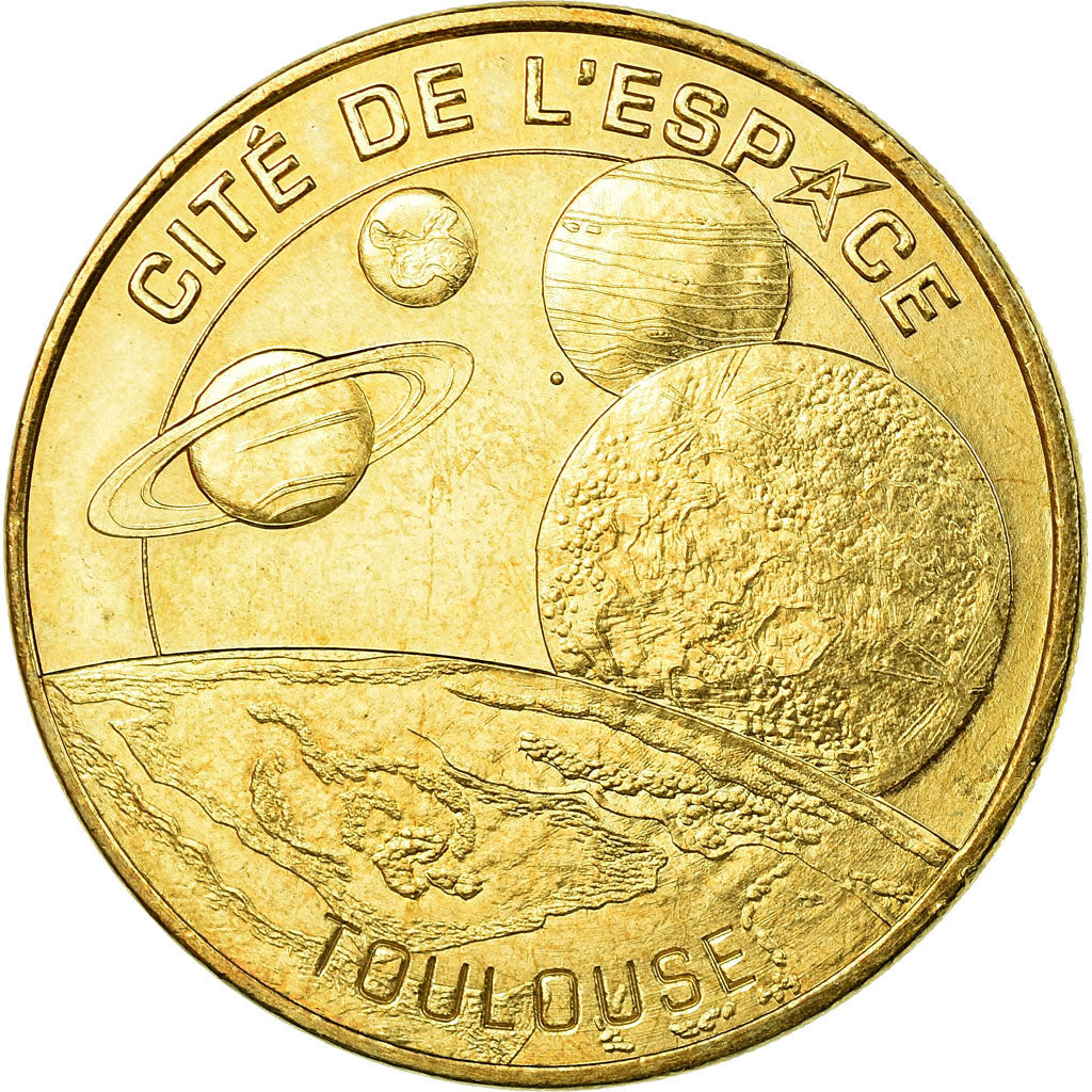 Francia, Token, Touristic token, Toulouse - Cité de l'Espace n°3, Arts &