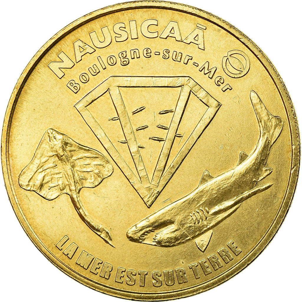 Frankreich, Token, Touristic token, Boulogne-sur Mer  - Nausicaa n° 1, Arts &