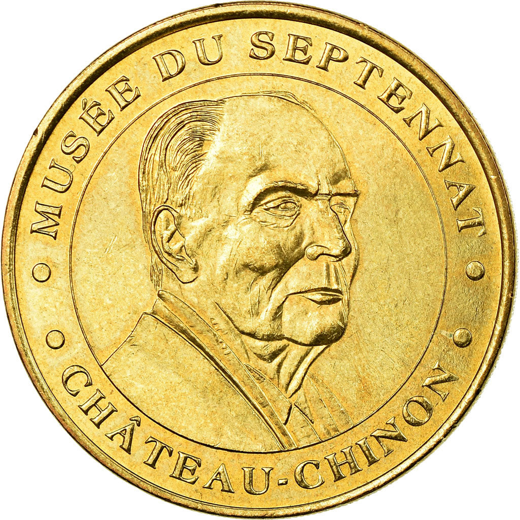 Frankreich, Token, Touristic token, Chateau Chinon- Musée du Septennat n°1