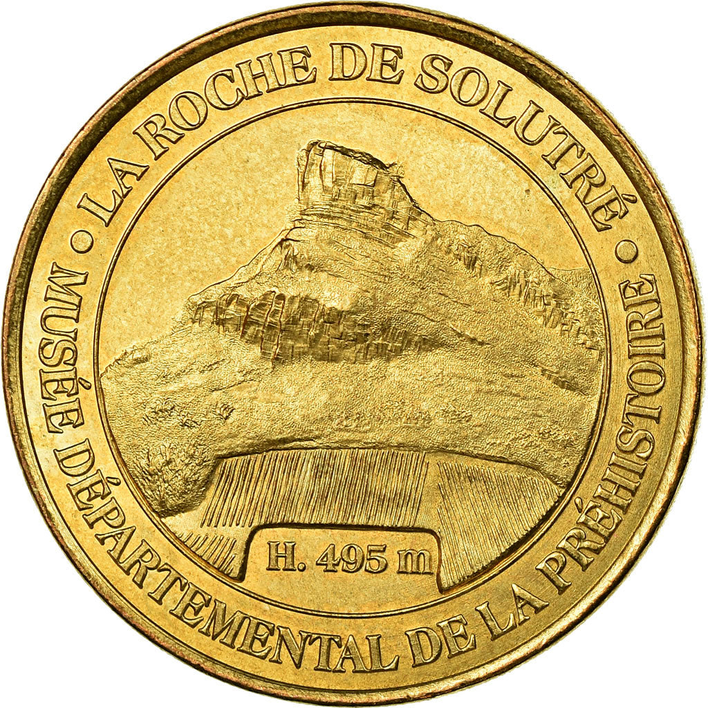 France, Jeton, Jeton Touristique, 71/ Musée de la Préhistoire - Solutré, Arts