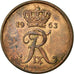 Coin, Denmark, Frederik IX, 5 Öre, 1963, AU(55-58), Bronze, KM:848.1