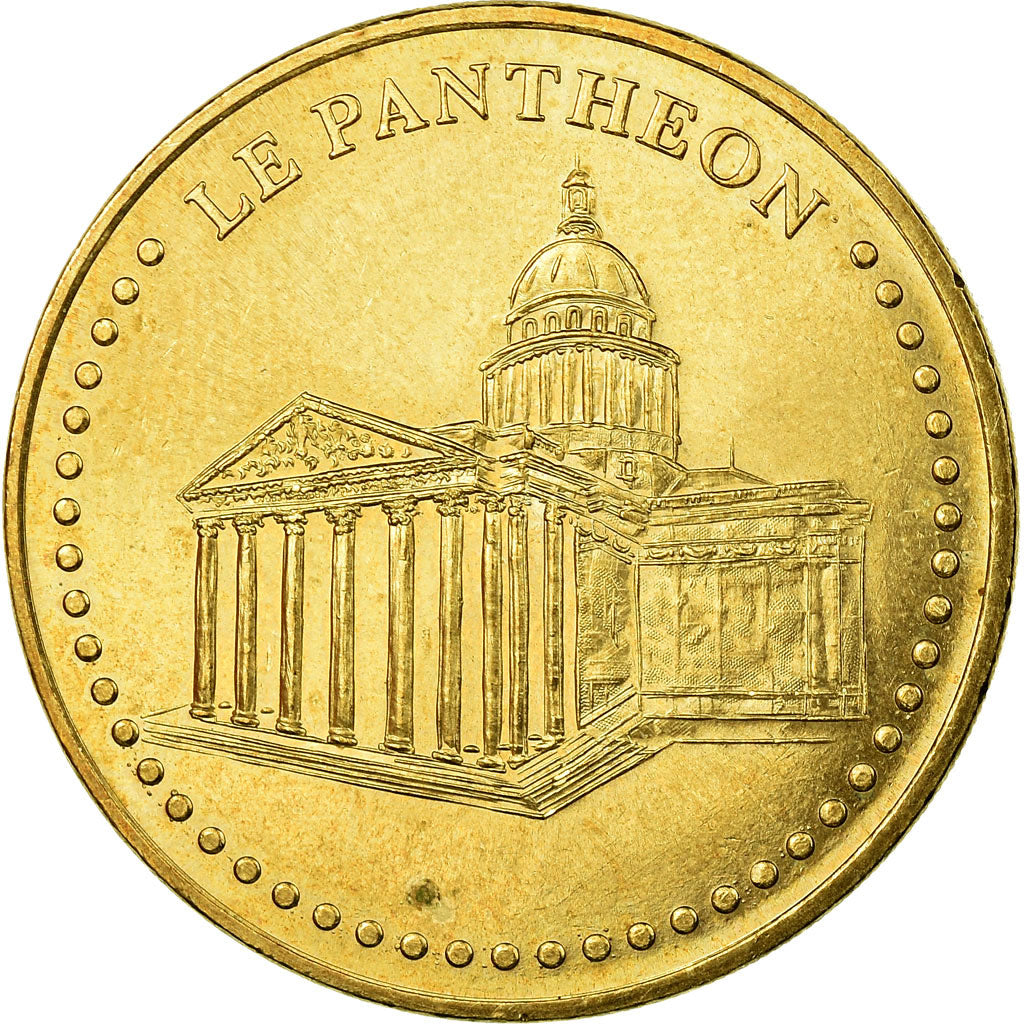 Frankreich, Token, Touristic token, Paris - Le Panthéon n°2, Arts & Culture