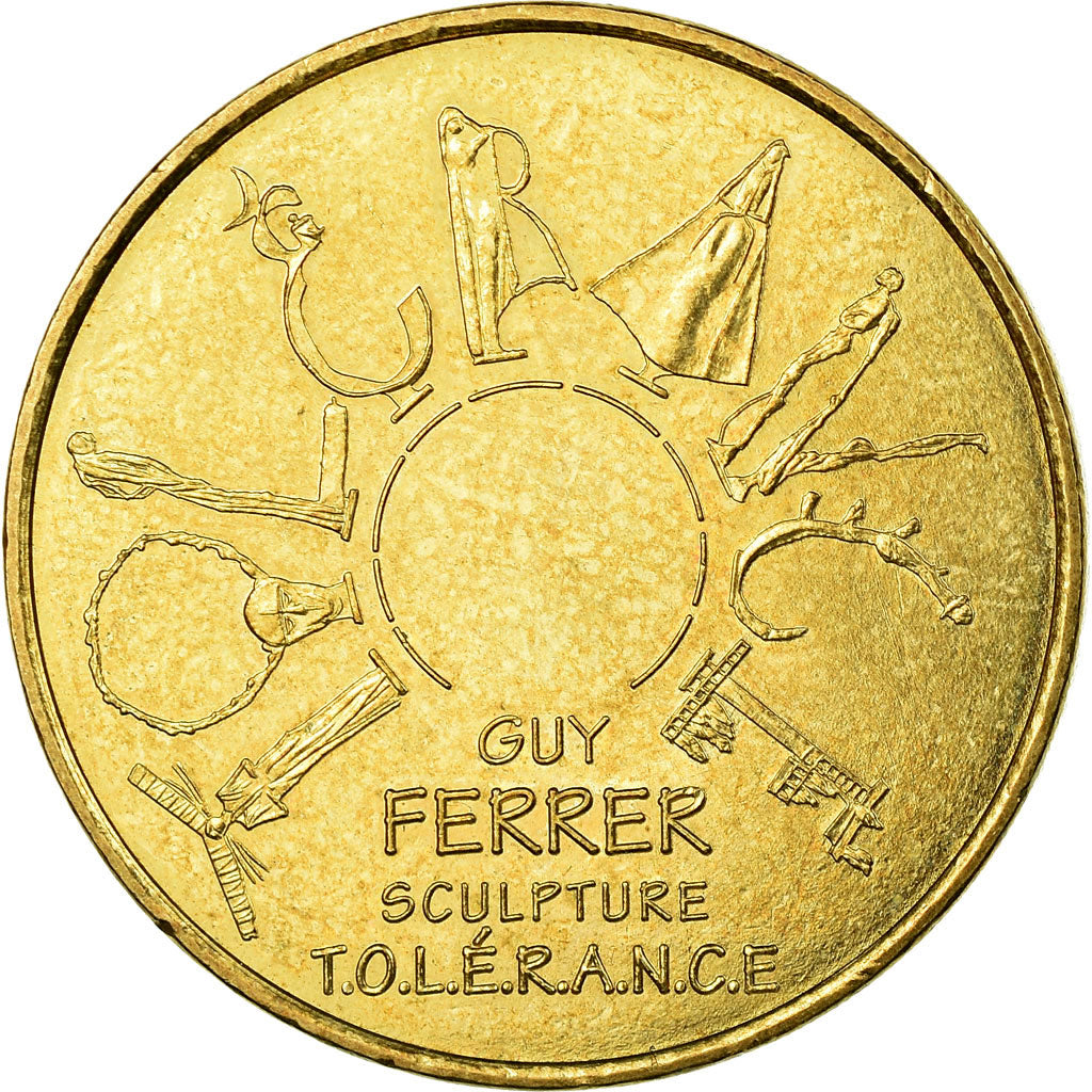 France, Jeton, Jeton Touristique, Paris - Hotel de la Monnaie - Guy Ferrer, Arts