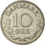 Monnaie, Danemark, Frederik IX, 10 Öre, 1967, TTB+, Copper-nickel, KM:849.1