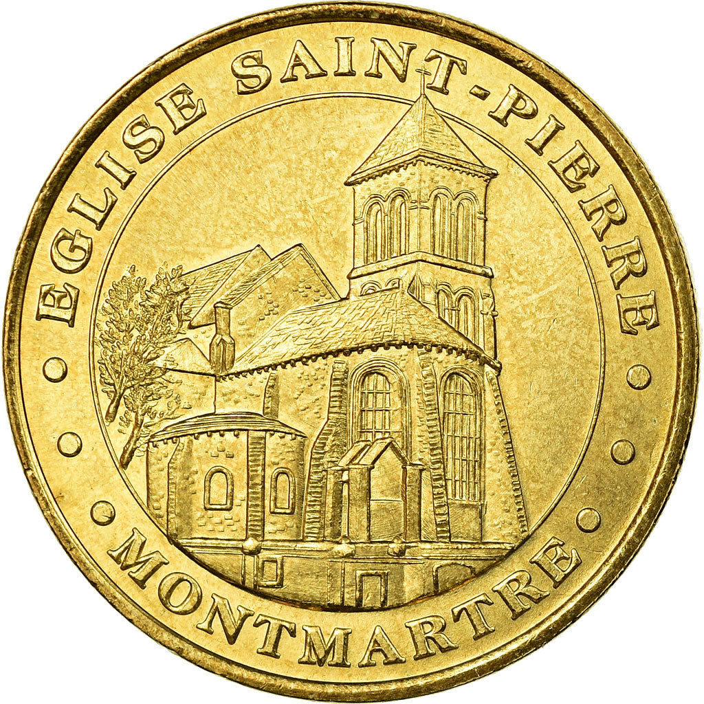 France, Token, Touristic token, 75/ Paris - Eglise Saint-Pierre - Montmartre