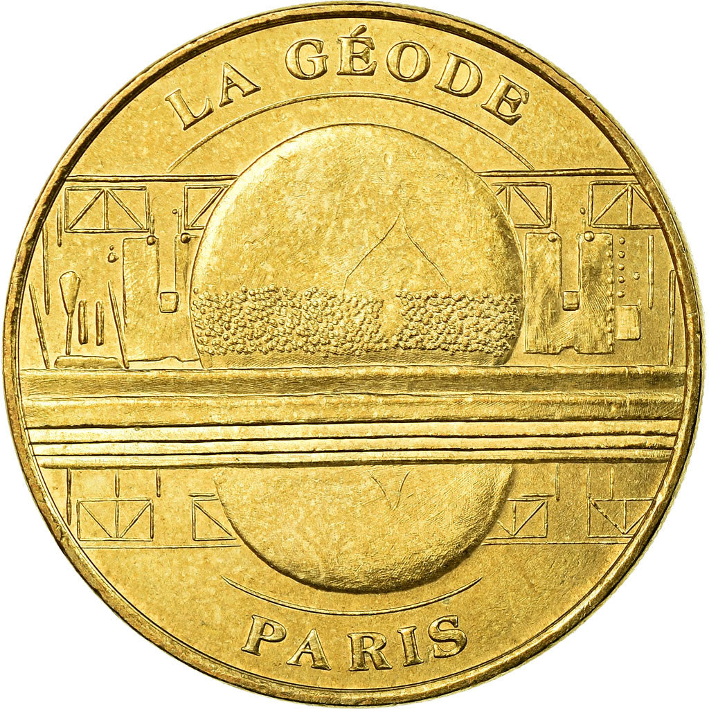 Frankrijk, Token, Toeristisch fiche, Paris - La Géode n° 4, Arts & Culture