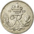 Monnaie, Danemark, Frederik IX, 10 Öre, 1957, TTB, Copper-nickel, KM:841.2