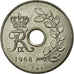 Coin, Denmark, Frederik IX, 25 Öre, 1968, AU(55-58), Copper-nickel, KM:855.1