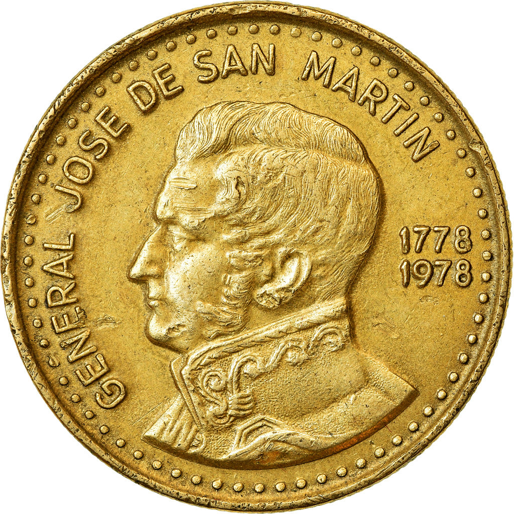 Coin, Argentina, 100 Pesos, 1978, EF(40-45), Aluminum-Bronze, KM:82