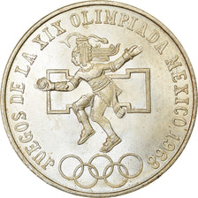 Moneda, México, 25 Pesos, 1968, Mexico City, MBC, Plata, KM:479.1