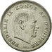 Coin, Denmark, Frederik IX, Krone, 1967, AU(55-58), Copper-nickel, KM:851.1