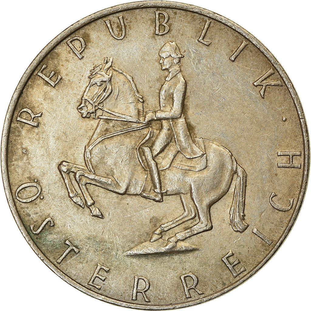 Moneta, Austria, 5 Schilling, 1977, EF(40-45), Miedź-Nikiel, KM:2889a