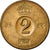 Moneta, Szwecja, Gustaf VI, 2 Öre, 1970, AU(50-53), Bronze, KM:821