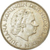 Moeda, Países Baixos, Juliana, 2-1/2 Gulden, 1960, EF(40-45), Prata, KM:185