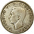 Münze, Großbritannien, George VI, Florin, Two Shillings, 1944, S+, Silber