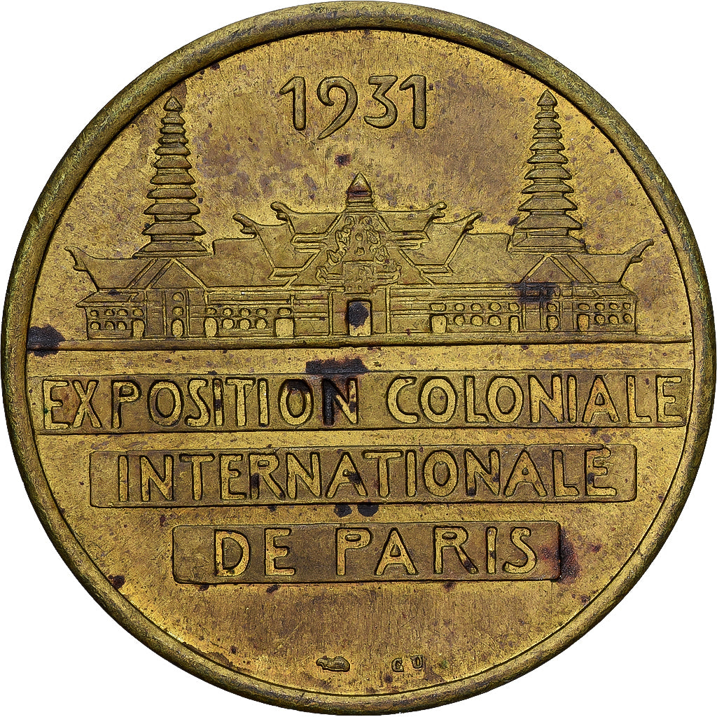 France, Médaille, Exposition Coloniale Internationale, Paris 1931, Océanie