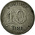 Moneta, Svezia, Gustaf V, 10 Öre, 1934, BB, Nichel-bronzo, KM:795