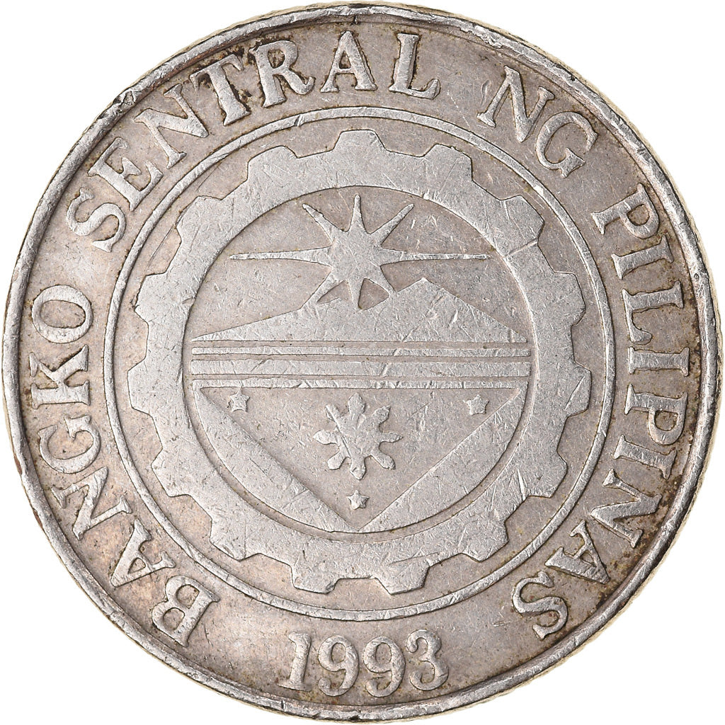 Coin, Philippines, Piso, 2000, EF(40-45), Copper-nickel, KM:269