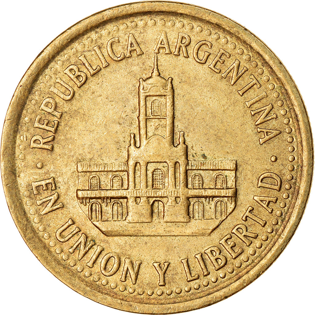 Moneta, Argentina, 25 Centavos, 1993, BB, Alluminio-bronzo, KM:110.2