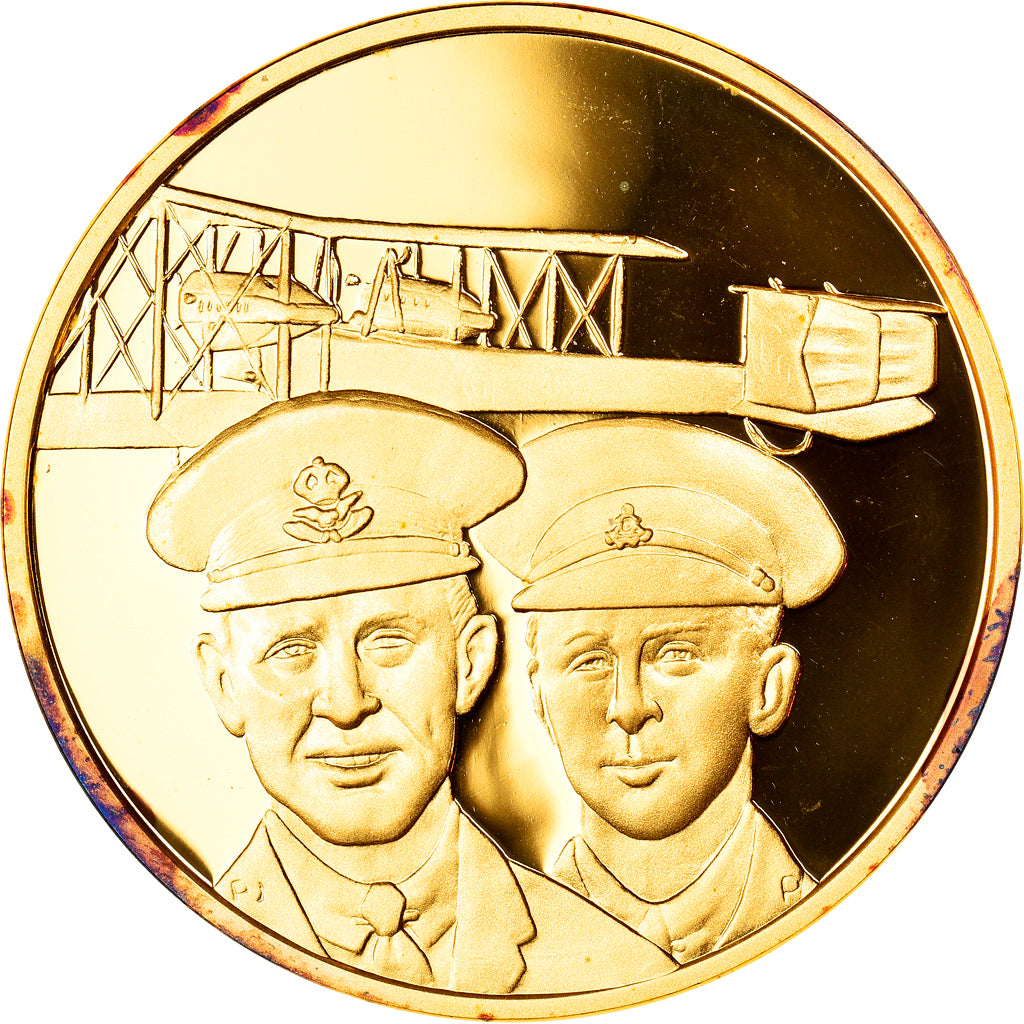 France, Medal, Conquête de l'Air, Capitaine Ross Smith, Aviation, MS(65-70)