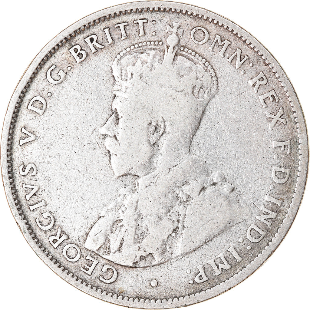 Coin, Great Britain, George V, Florin, Two Shillings, 1921, EF(40-45), Silver