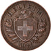 Monnaie, Suisse, 2 Rappen, 1941, Bern, TTB, Bronze, KM:4.2a