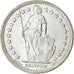 Coin, Switzerland, 1/2 Franc, 1959, Bern, EF(40-45), Silver, KM:23
