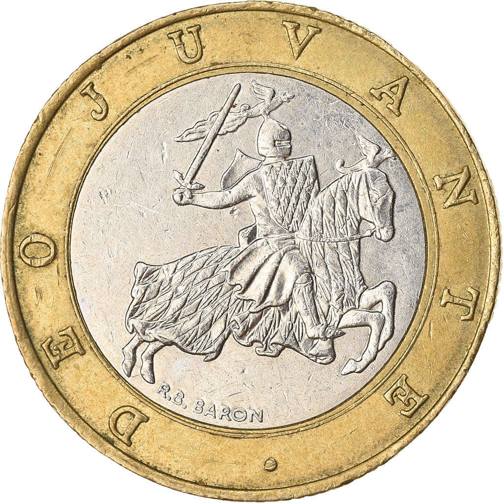 Monnaie, Monaco, Rainier III, 10 Francs, 1997, TTB, Bi-Metallic, Gadoury:160