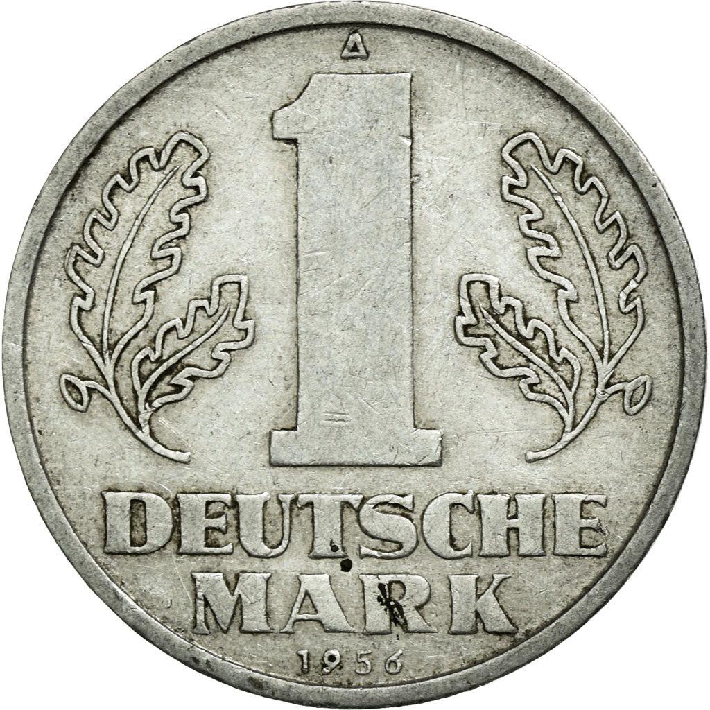Coin, GERMAN-DEMOCRATIC REPUBLIC, Mark, 1956, Berlin, EF(40-45), Aluminum, KM:13