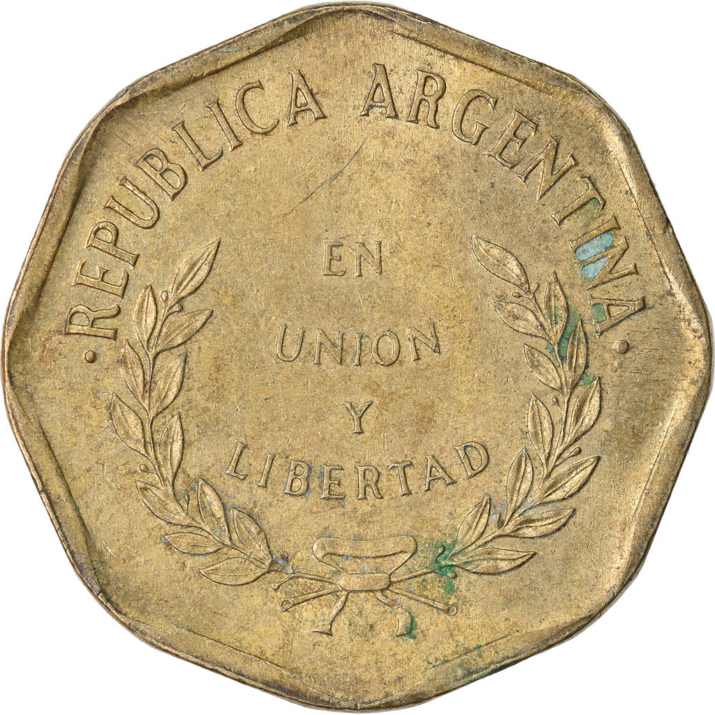 Münze, Argentinien, Centavo, 1992, S+, Aluminum-Bronze, KM:108