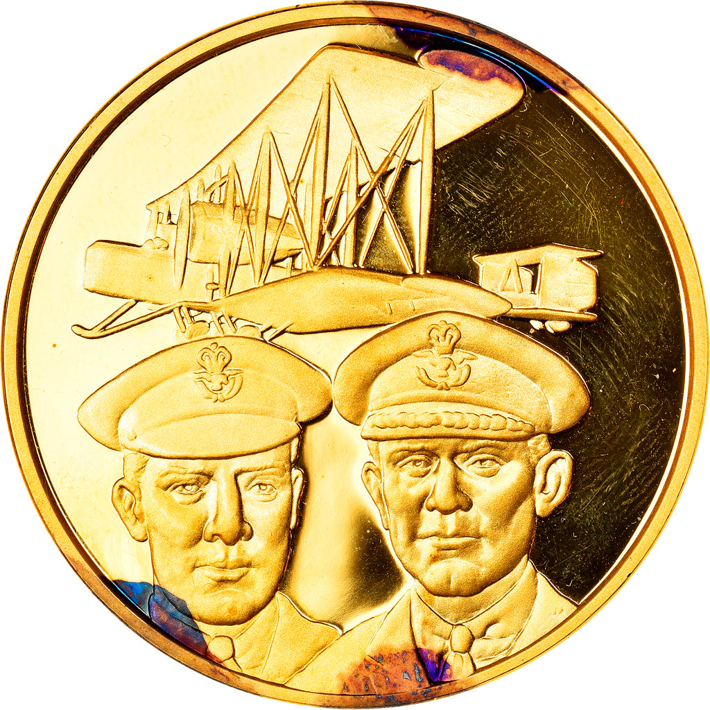 Frankrijk, Medaille, Conquête de l'Air, 1ère Liaison Grande-Bretagne-Afrique