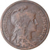 Munten, Frankrijk, Dupuis, 10 Centimes, 1915, Paris, FR+, Bronze, KM:843