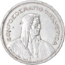 Munten, Zwitserland, 5 Francs, 1954, Bern, ZF, Zilver, KM:40