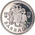 Moneda, Barbados, 10 Cents, 1973, Franklin Mint, FDC, Cobre - níquel, KM:12