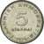 Coin, Greece, 5 Drachmai, 1976, AU(55-58), Copper-nickel, KM:118