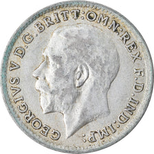 Moeda, Grã-Bretanha, George V, 3 Pence, 1920, EF(40-45), Prata, KM:813
