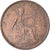Moeda, Grã-Bretanha, George V, Farthing, 1927, VF(30-35), Bronze, KM:825