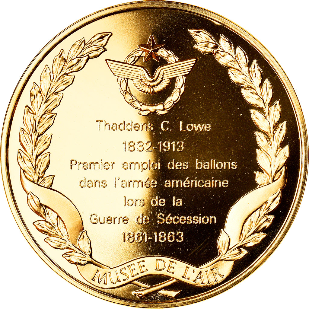 France, Medal, 1er Emploi des Ballons dans l'Armée, Guerre de Sécession