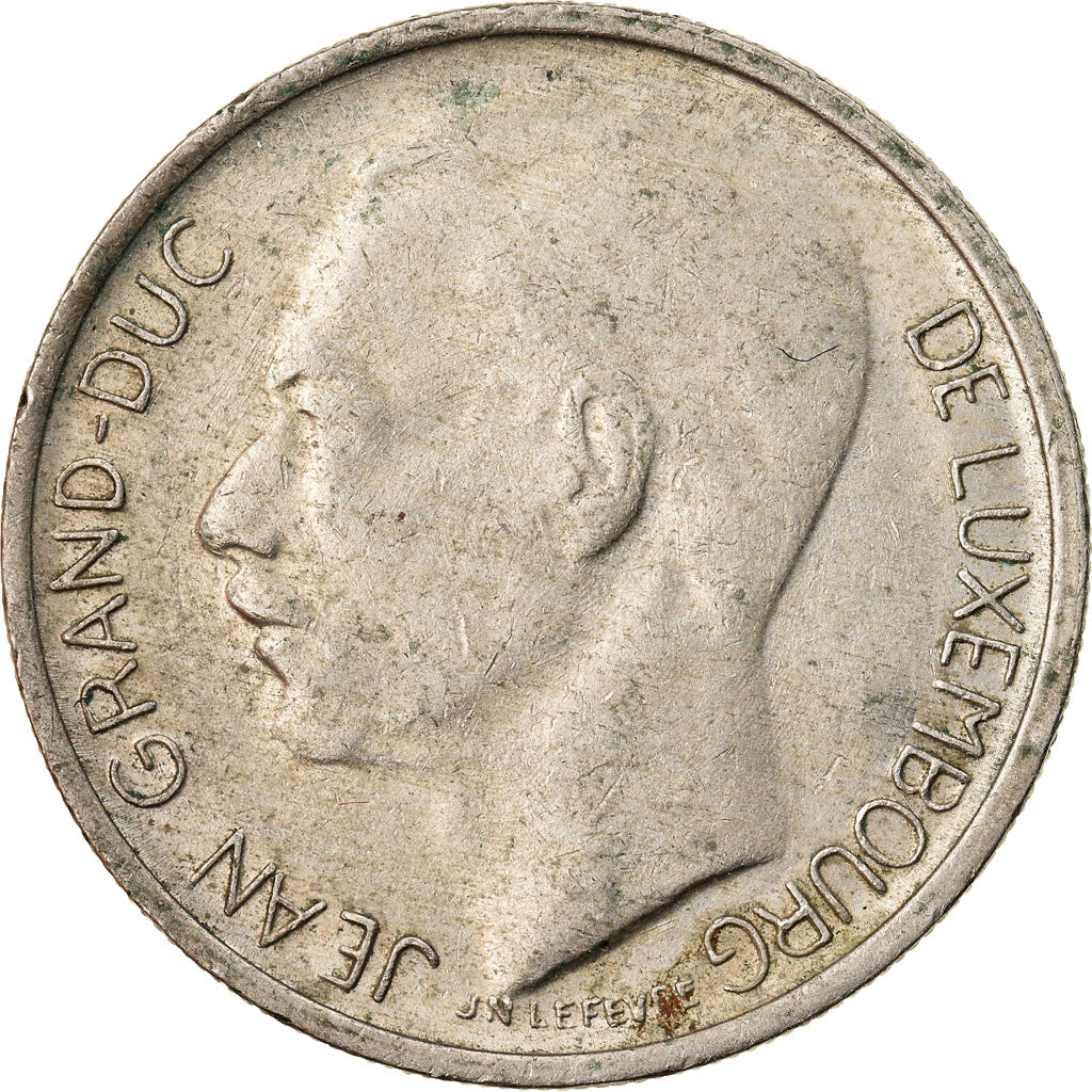 Munten, Luxemburg, Jean, Franc, 1966, ZF, Copper-nickel, KM:55